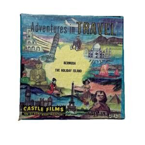 8MM Castle Films Bermuda The Holiday‎ Island ADVENTURES IN TRAVEL 8MM #268 T81